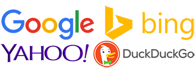 search engines-google-bing-yahoo-duckduckgo