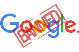 google banned,google penalty