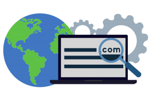 domain-name-laptop-globe