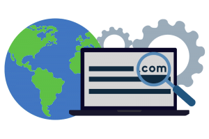 domain-name-laptop-globe